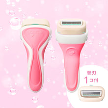画像をギャラリービューアに読み込む, イントゥイション さっぱりうるおい肌 ホルダー 本体(刃付き)+替刃1コ