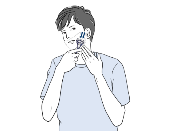 髭の剃り方とカミソリの使い方