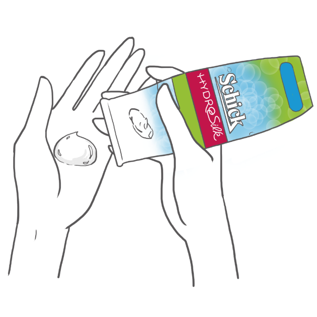 シェービング剤を使いましょう