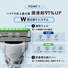 画像をギャラリービューアに読み込む, シック ハイドロ極 敏感肌 ホルダー（本体＋刃２コ）
