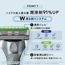 画像をギャラリービューアに読み込む, シック ハイドロ極パワー 敏感肌 ホルダー（本体＋刃２コ）
