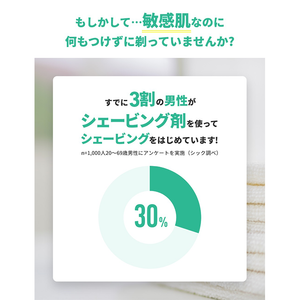ハイドロプレミアム シェービングジェル 敏感肌用 200g