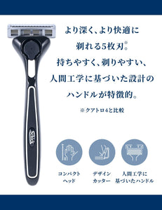 クアトロ５ チタニウム 替刃（４コ入）