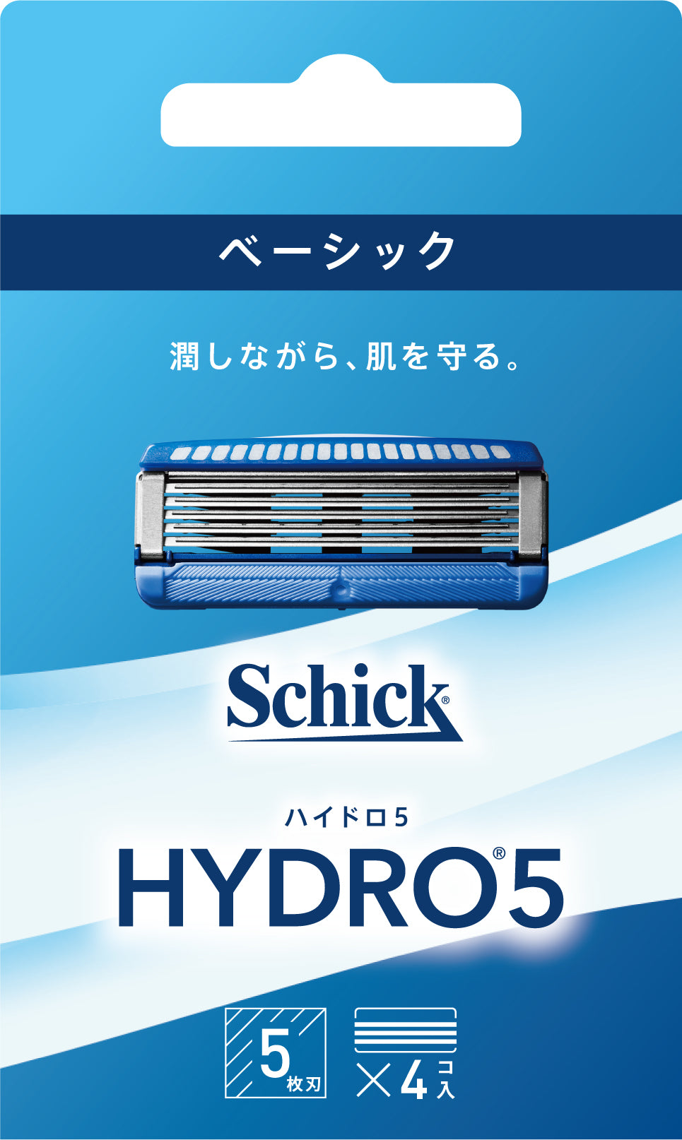 ハイドロ５ ベーシック 替刃 （４コ入）