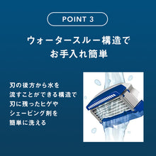 画像をギャラリービューアに読み込む, ハイドロ５ プレミアム つるり肌へ ホルダー （刃付き＋替刃１コ）
